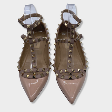 Valentino 2025 flats nude