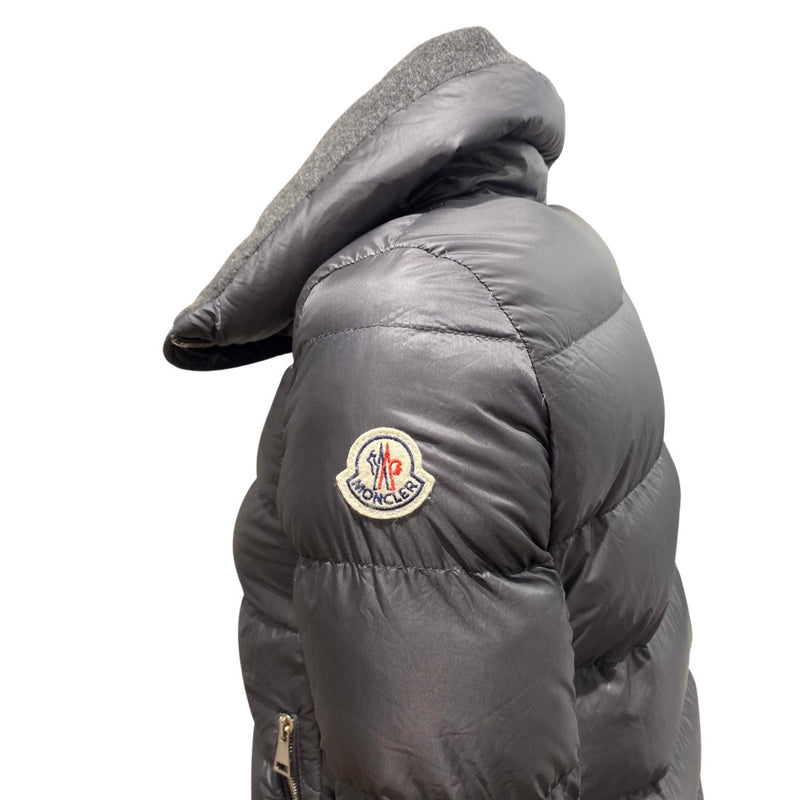 pre-loved MONCLER grey puffer jacket | Size XS