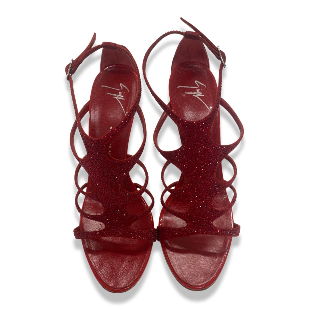 Red giuseppe hot sale zanotti heels