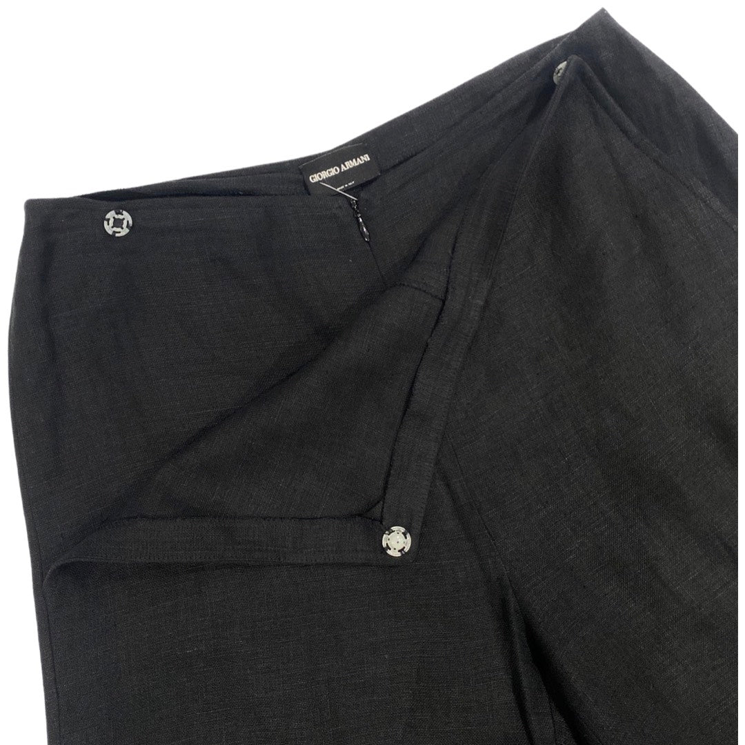 Emporio Armani Outlet: pants in cotton blend - Black | Emporio Armani pants  8N1P921JHSZ online at GIGLIO.COM