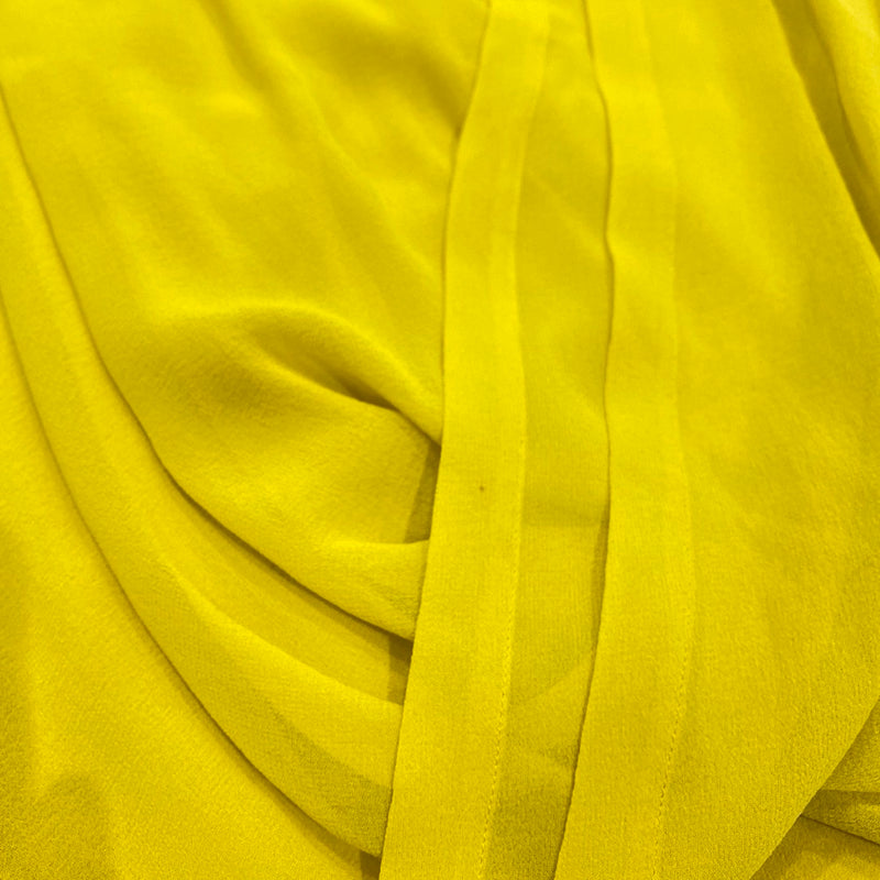 APOSTROPHE yellow silk top