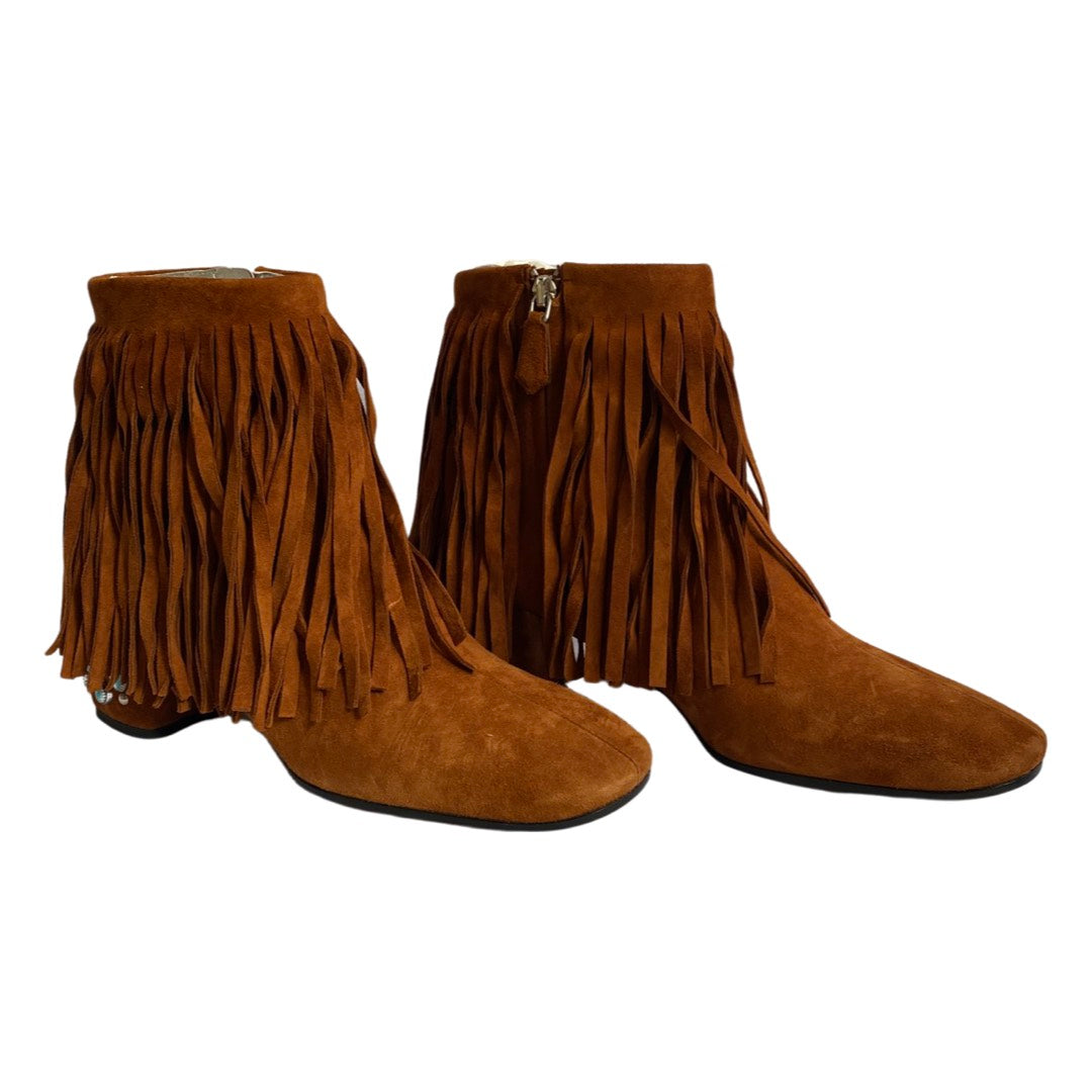 Turquoise fringe store boots