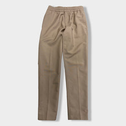 pre-owned ACNE STUDIOUS beige woolen trousers | Size IT44