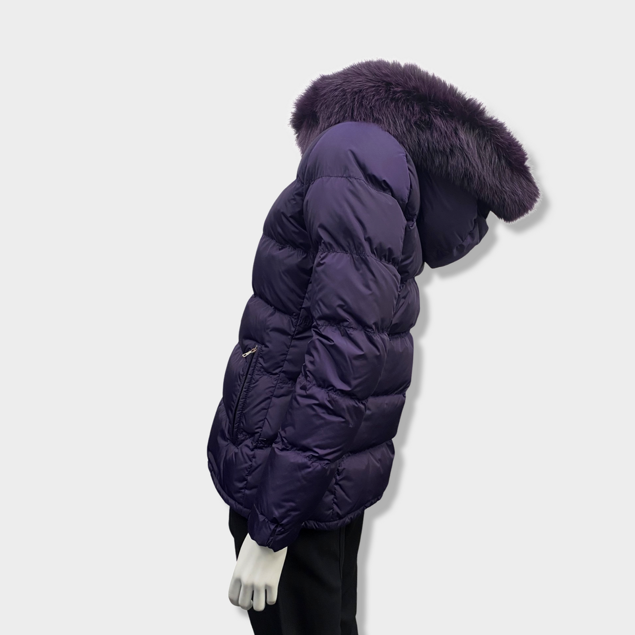 Prada purple jacket best sale