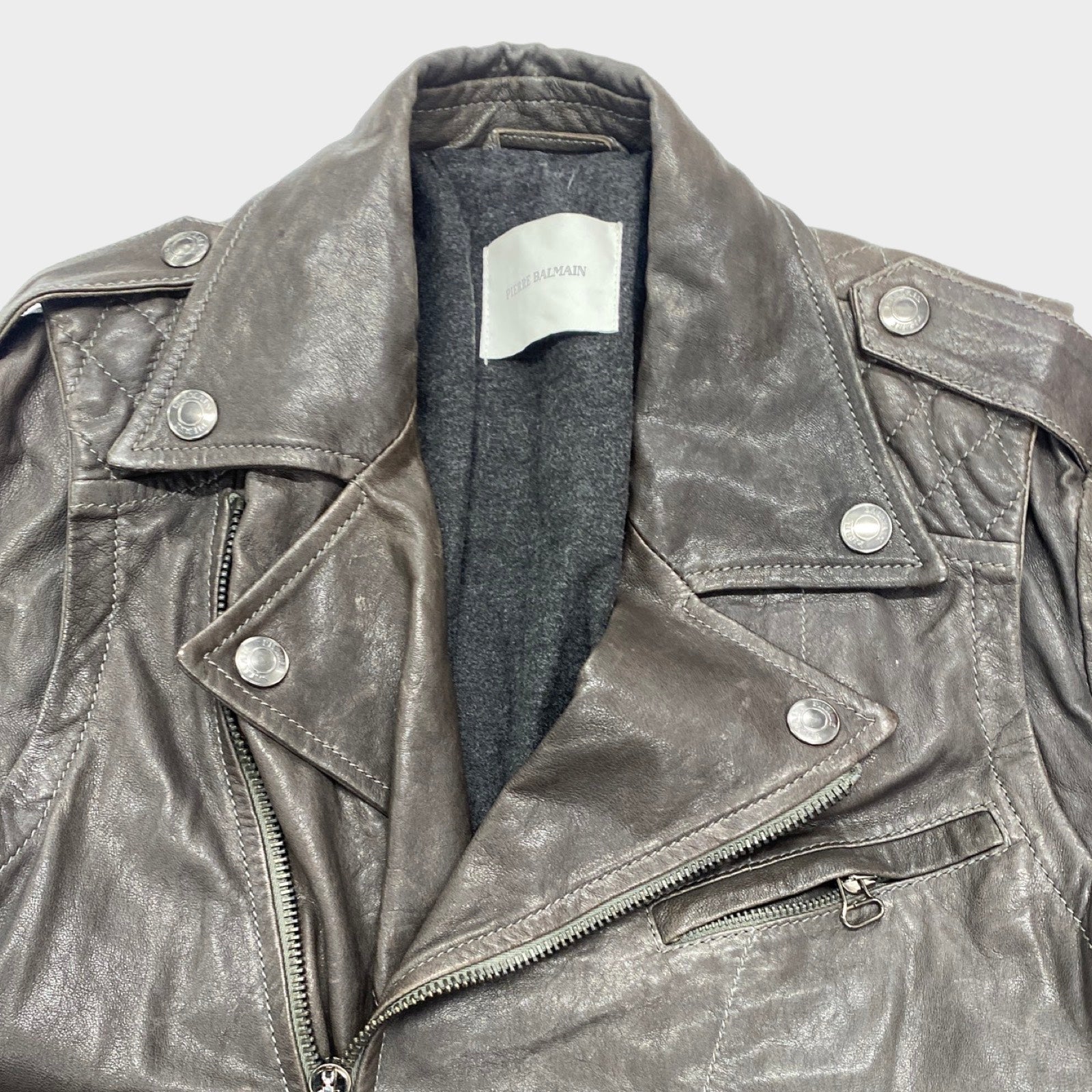 Balmain hot sale biker jacket