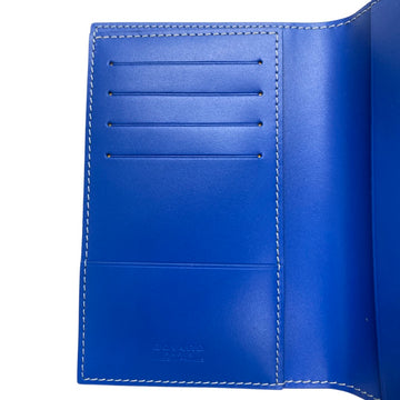 GOYARD Goyardine Pocket Organizer Wallet Sky Blue 747152