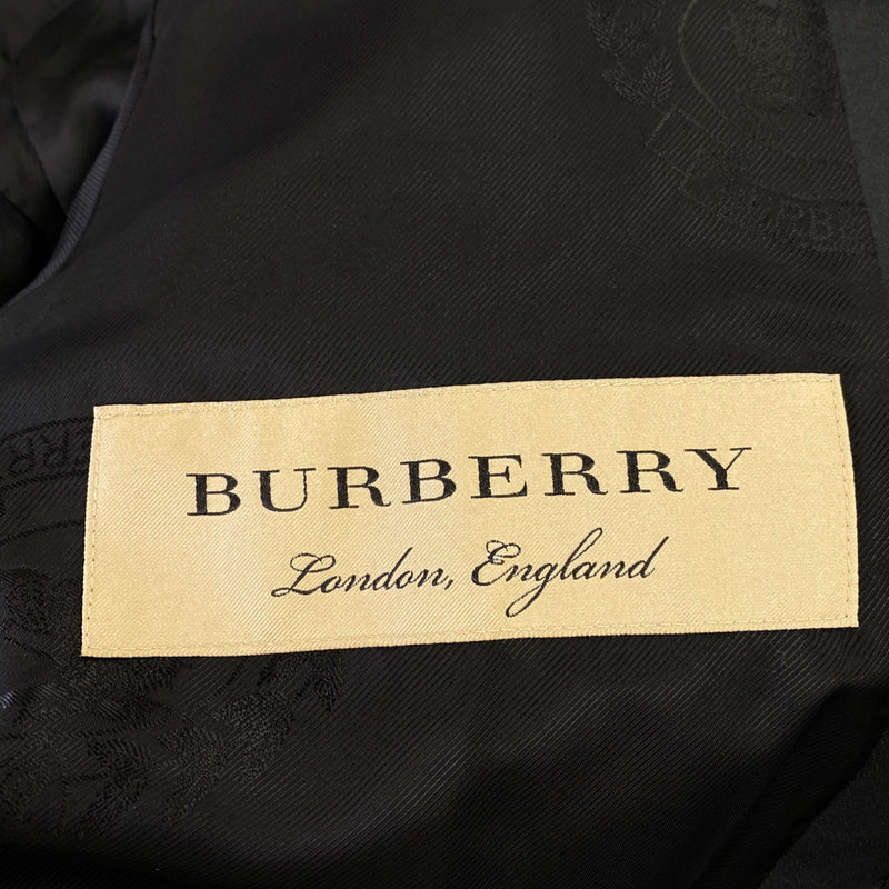 BURBERRY black horse print bomber jacket