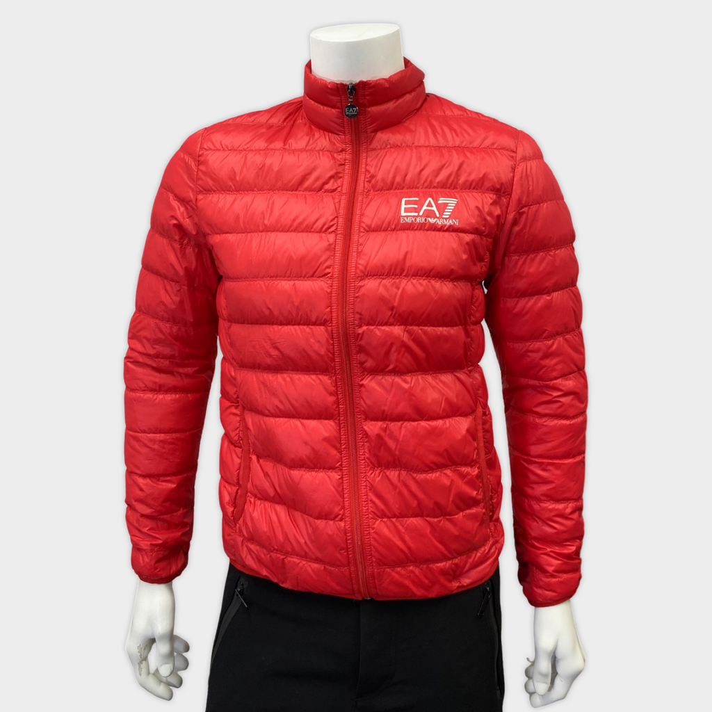 Armani jacket clearance red