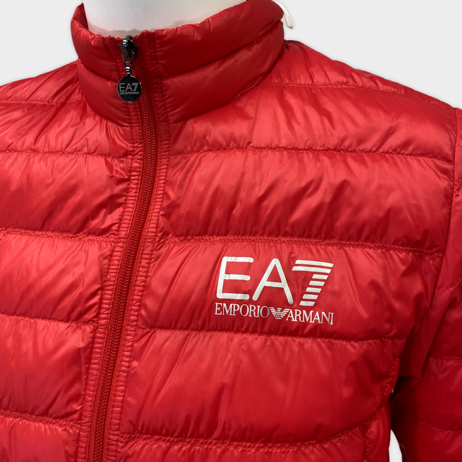 Buy Emporio Armani Men Grey Light Padded Down Jacket Online - 751589 | The  Collective