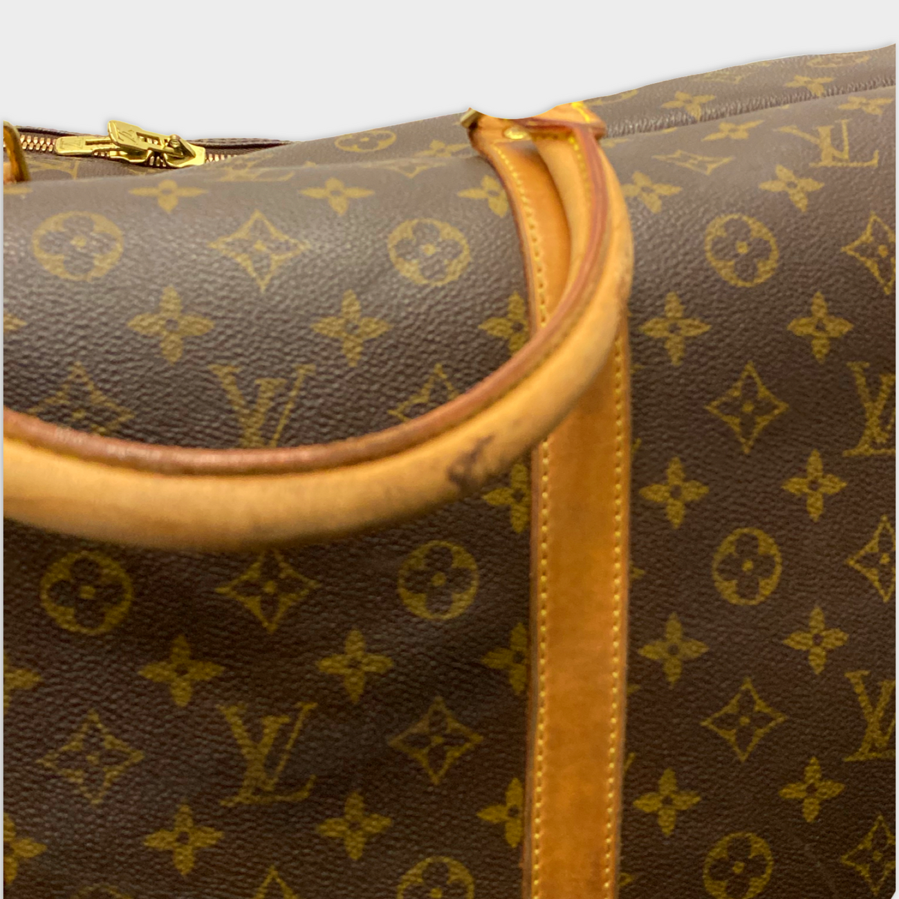 LOUIS VUITTON vintage brown monogram travel bag – Loop Generation