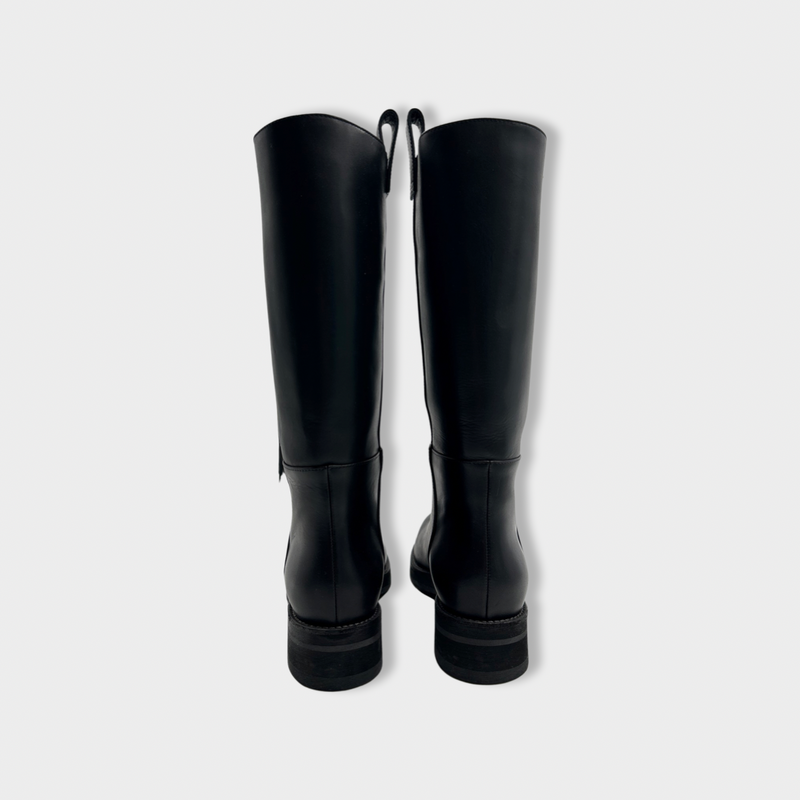 MARNI black leather boots