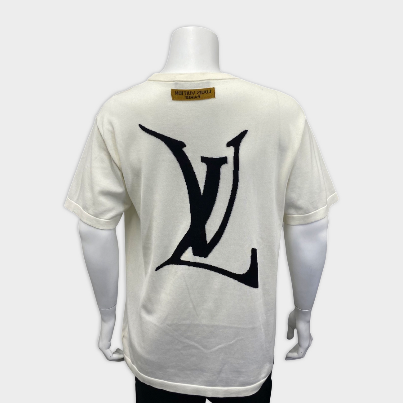 Louis Vuitton Black 'End Goal' T-Shirt