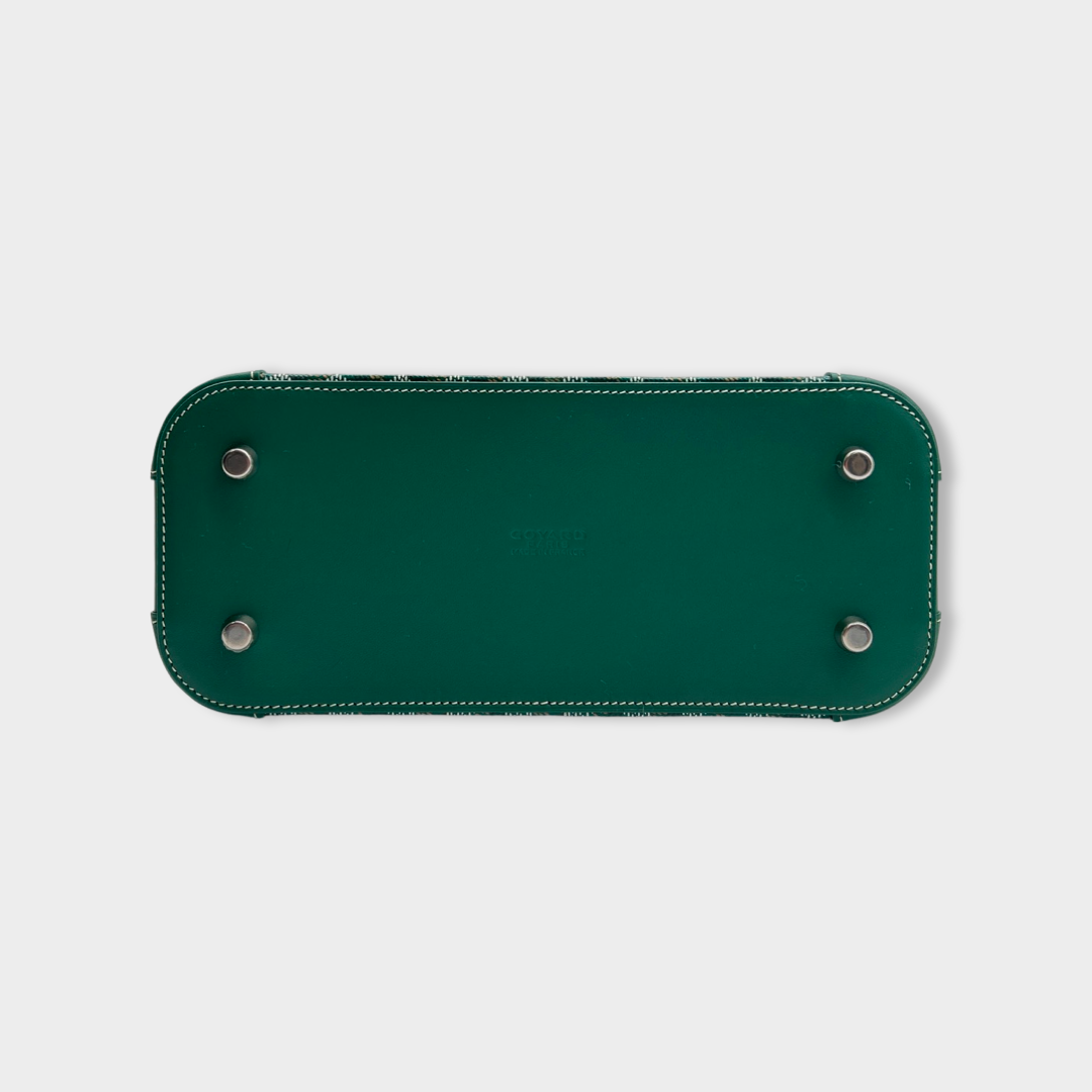 GOYARD green leather Vendôme Mini handbag – Loop Generation