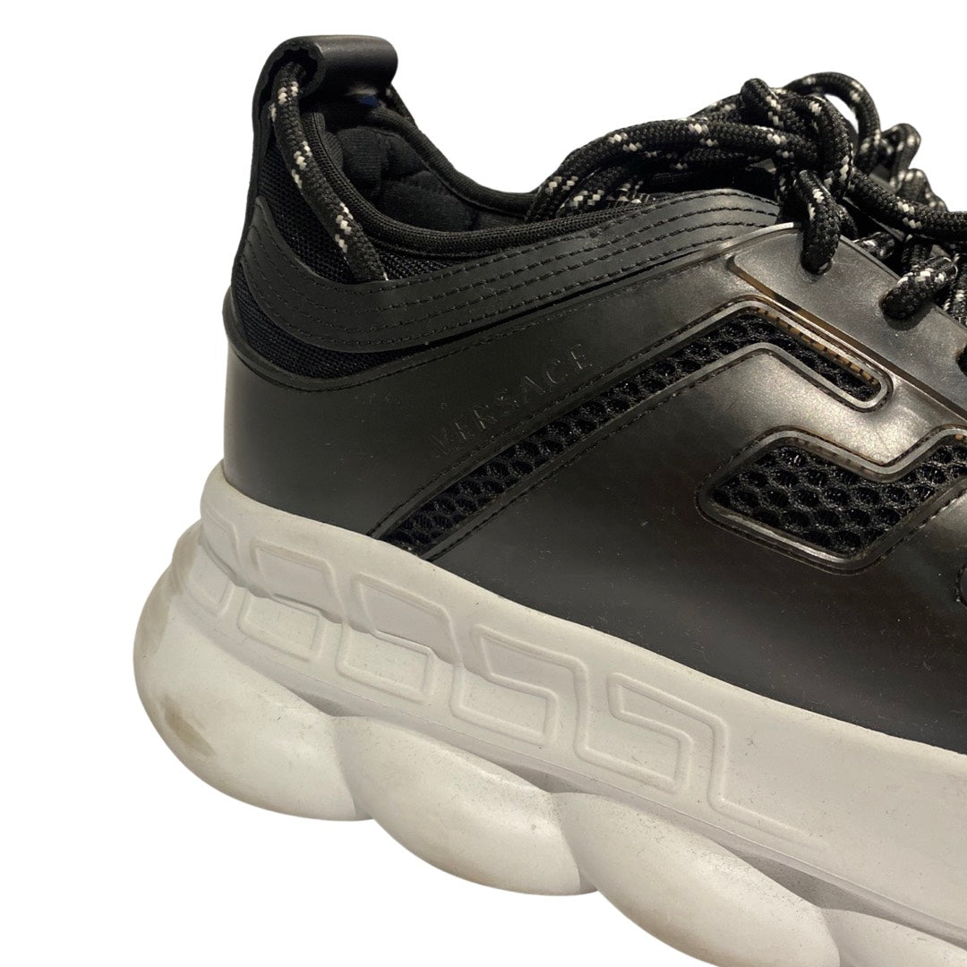 Versace Chain Reaction Sneakers Black/White