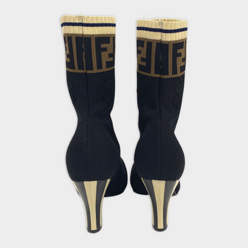 Fendi knee hot sale high boots