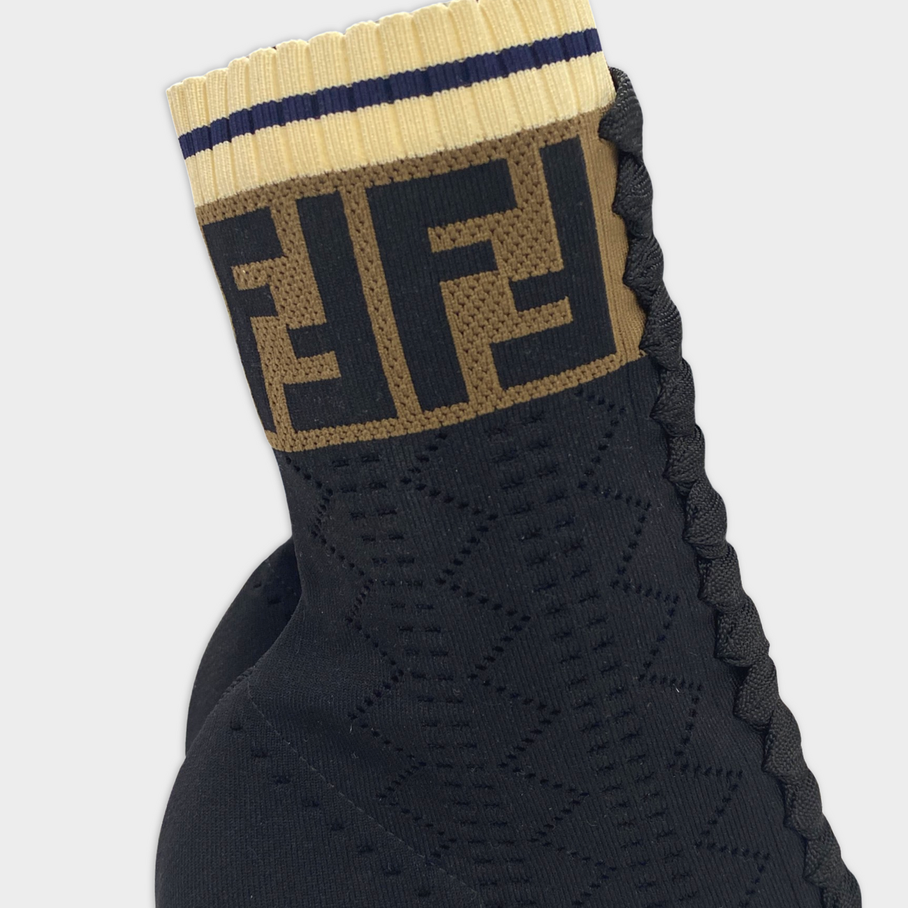 Fendi black hotsell sock boots