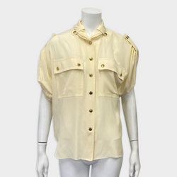 Second-hand Chloe Women's Ecru Silk Shirt