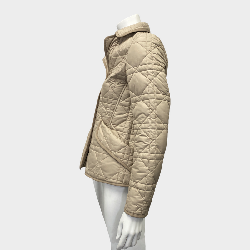 Christian Dior beige Women’s Macrocannage Bar jacket