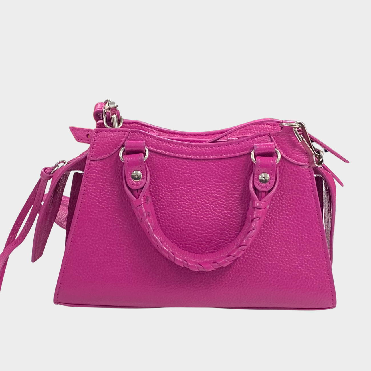 Neo classic leather handbag Balenciaga Pink in Leather - 30879645