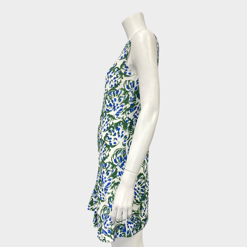 Victoria Beckham floral print viscose sleeveless dress