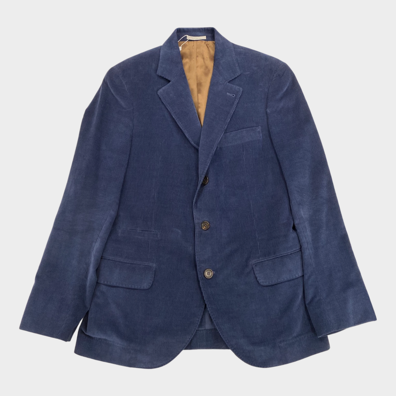 Brunello Cucinelli Men's Blue Cotton Corduroy Suit Set – Loop 