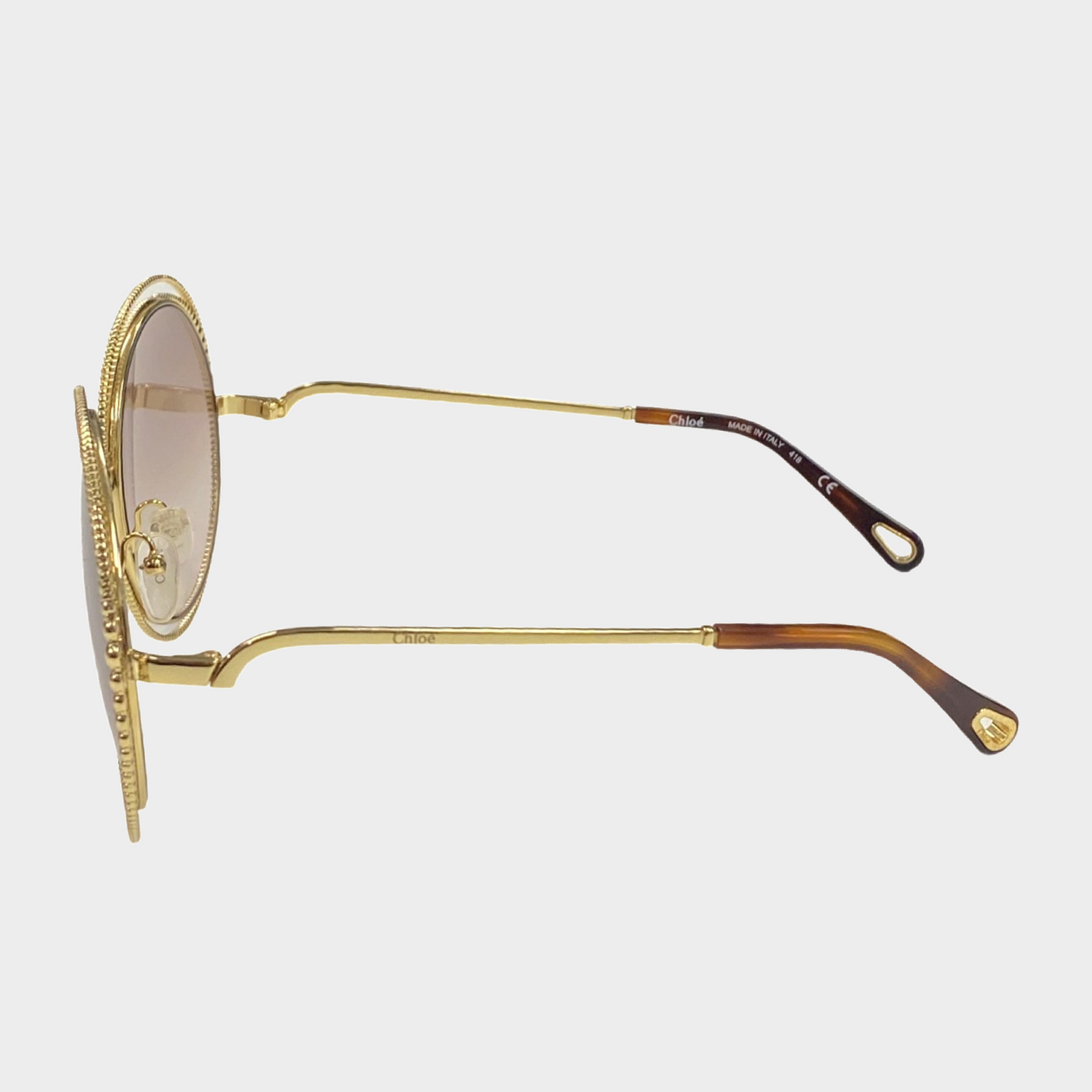 Chloe gold sunglasses on sale