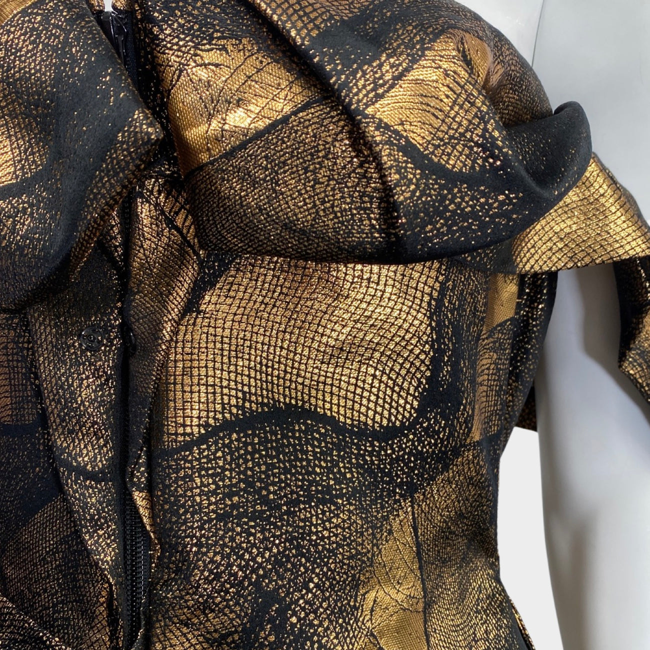 VIVIENNE WESTWOOD 90s Cracked Canvas Corset — Garment