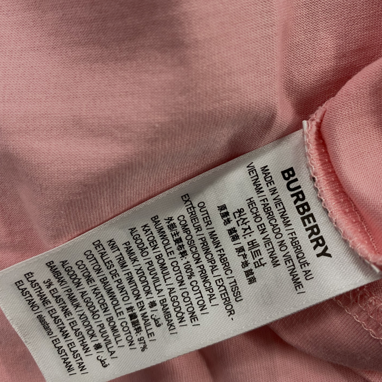 Burberry Women's Pink Cotton Long-sleeved Shirt – Loop Generation