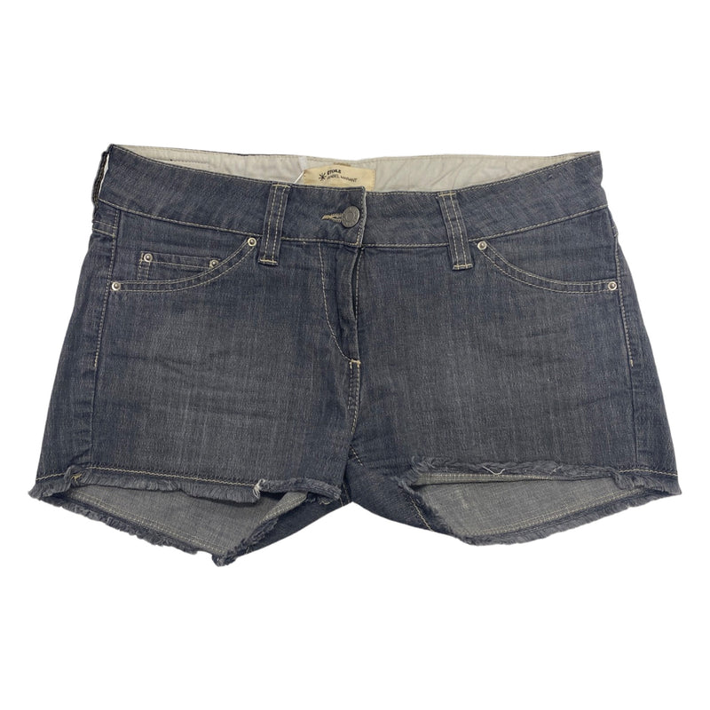 pre-loved ISABEL MARANT ÉTOILE grey denim cotton short