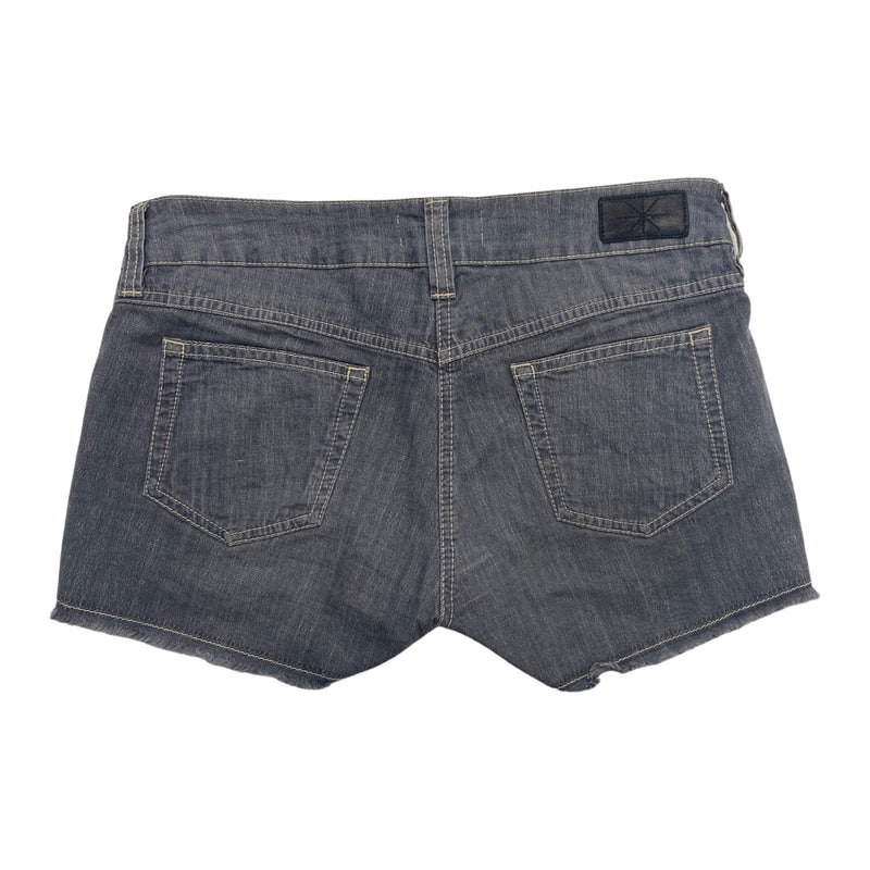 pre-owned ISABEL MARANT ÉTOILE grey denim cotton short