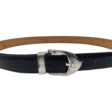 Louis Vuitton Black Epi Leather Ceinture Classic Belt (size 44