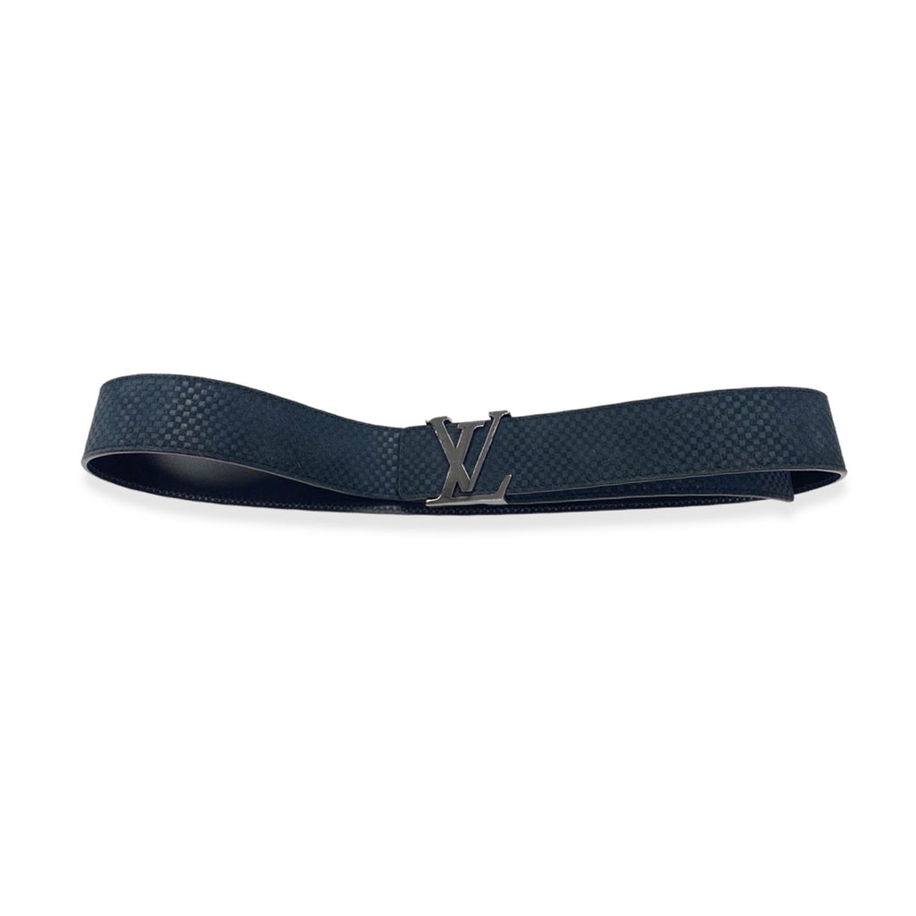 Louis Vuitton - Authenticated Belt - Leather Black for Men, Very Good Condition