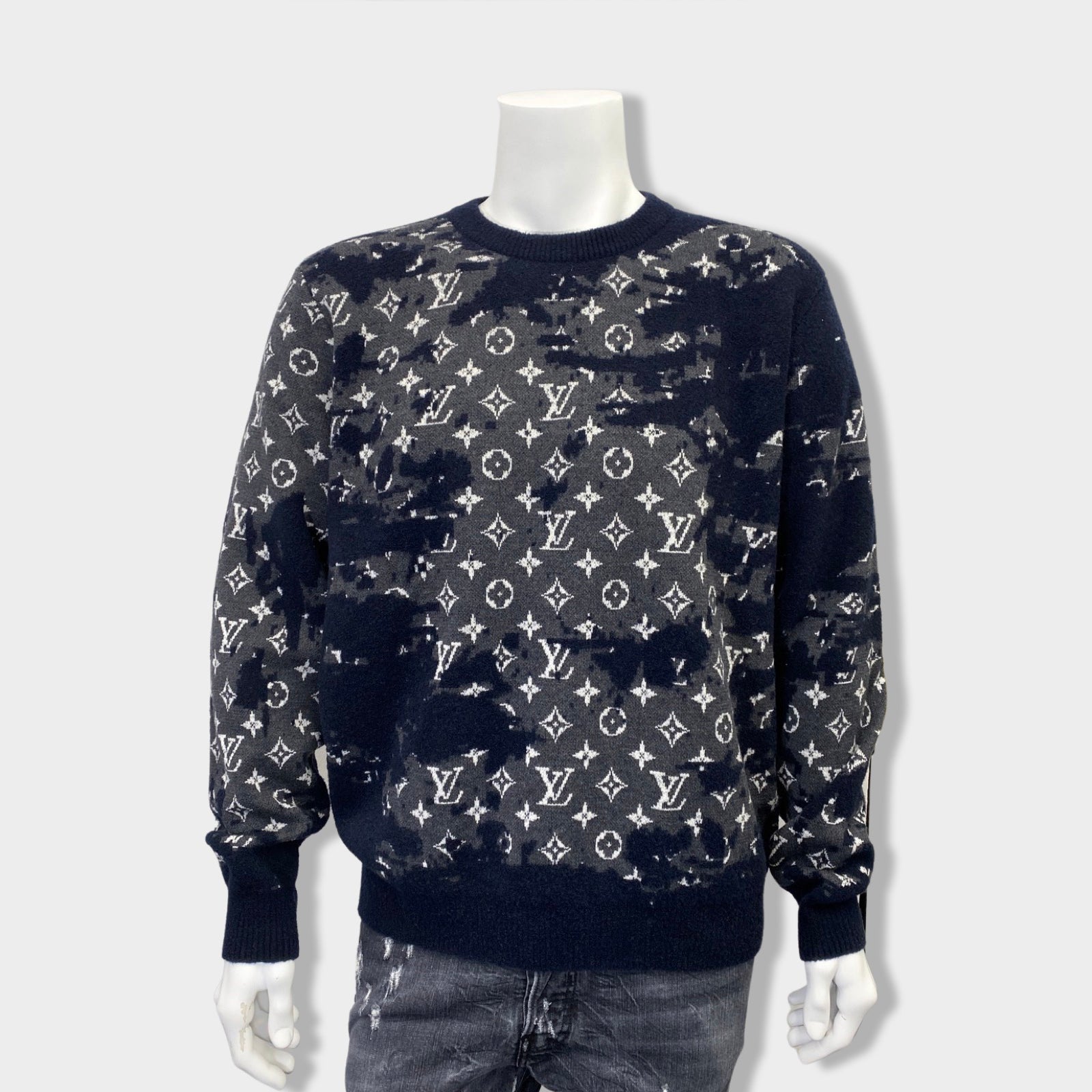 Blue louis hotsell vuitton jumper