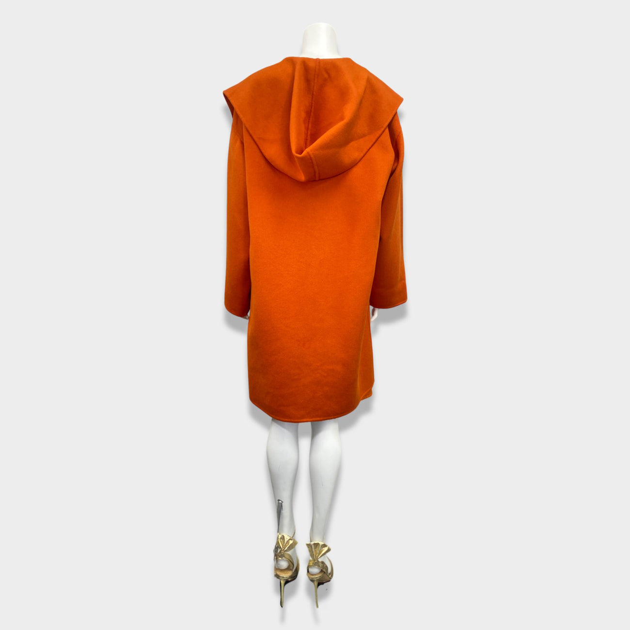 Michael kors orange best sale coat