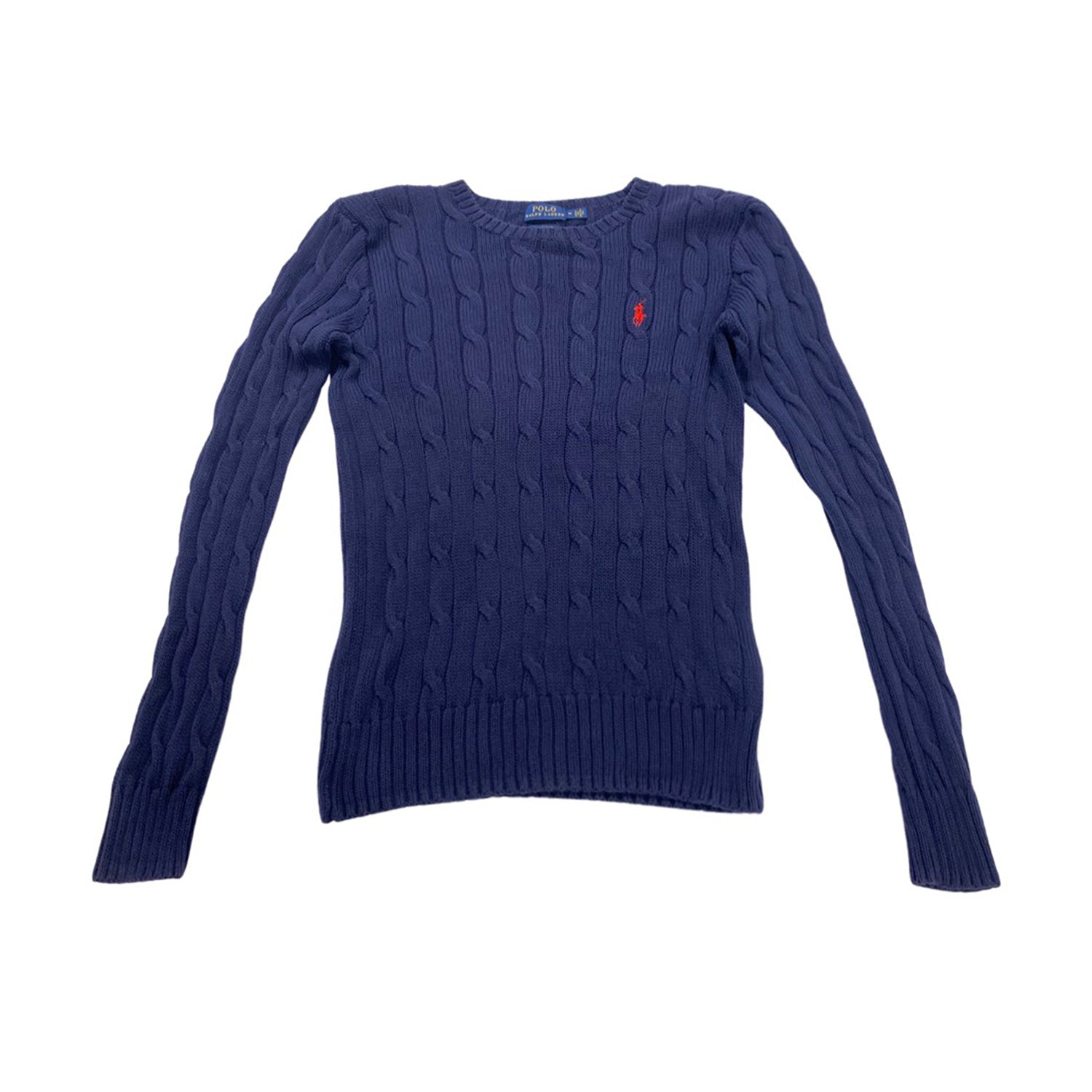 POLO RALPH LAUREN navy cotton jumper – Loop Generation