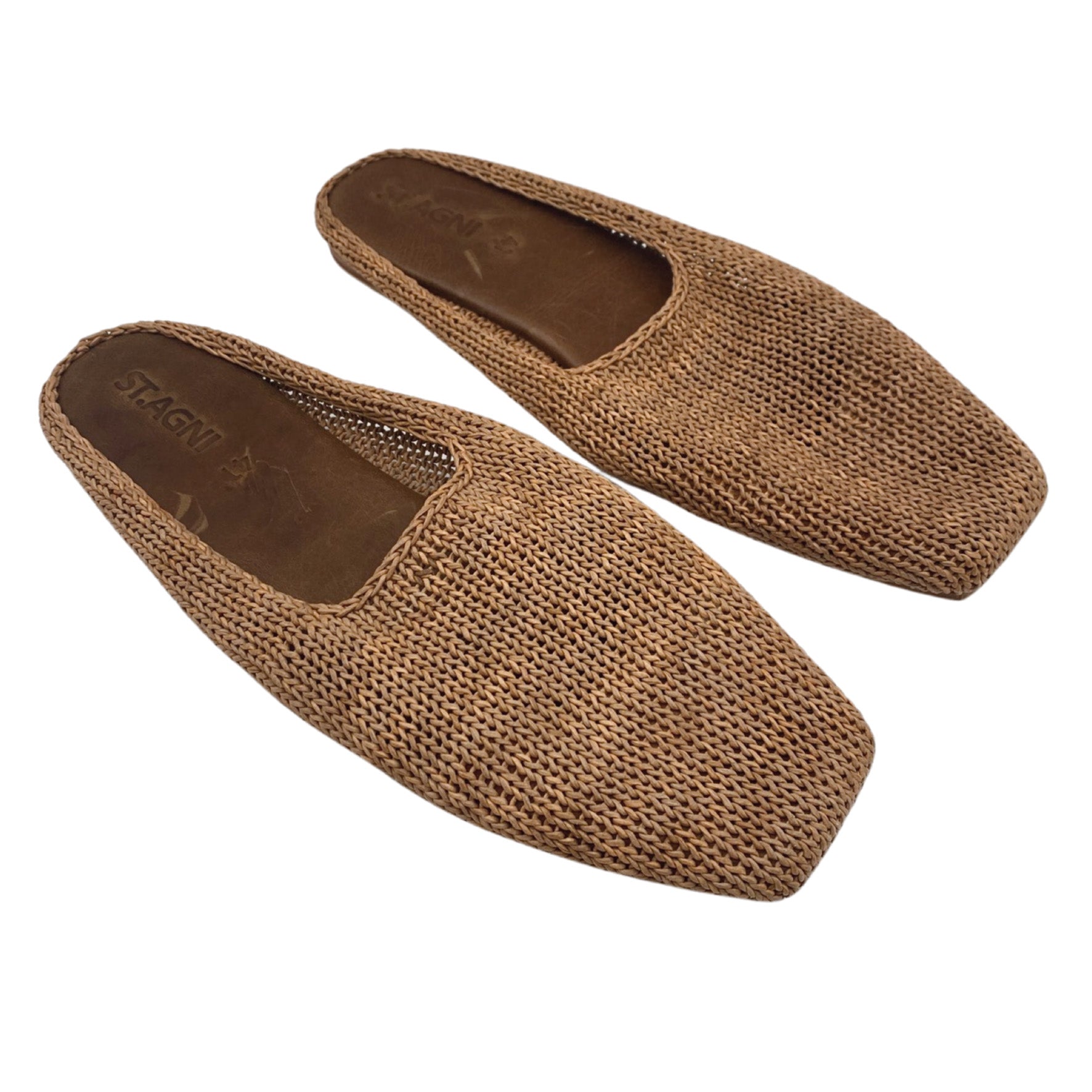 St agni store paris woven mule