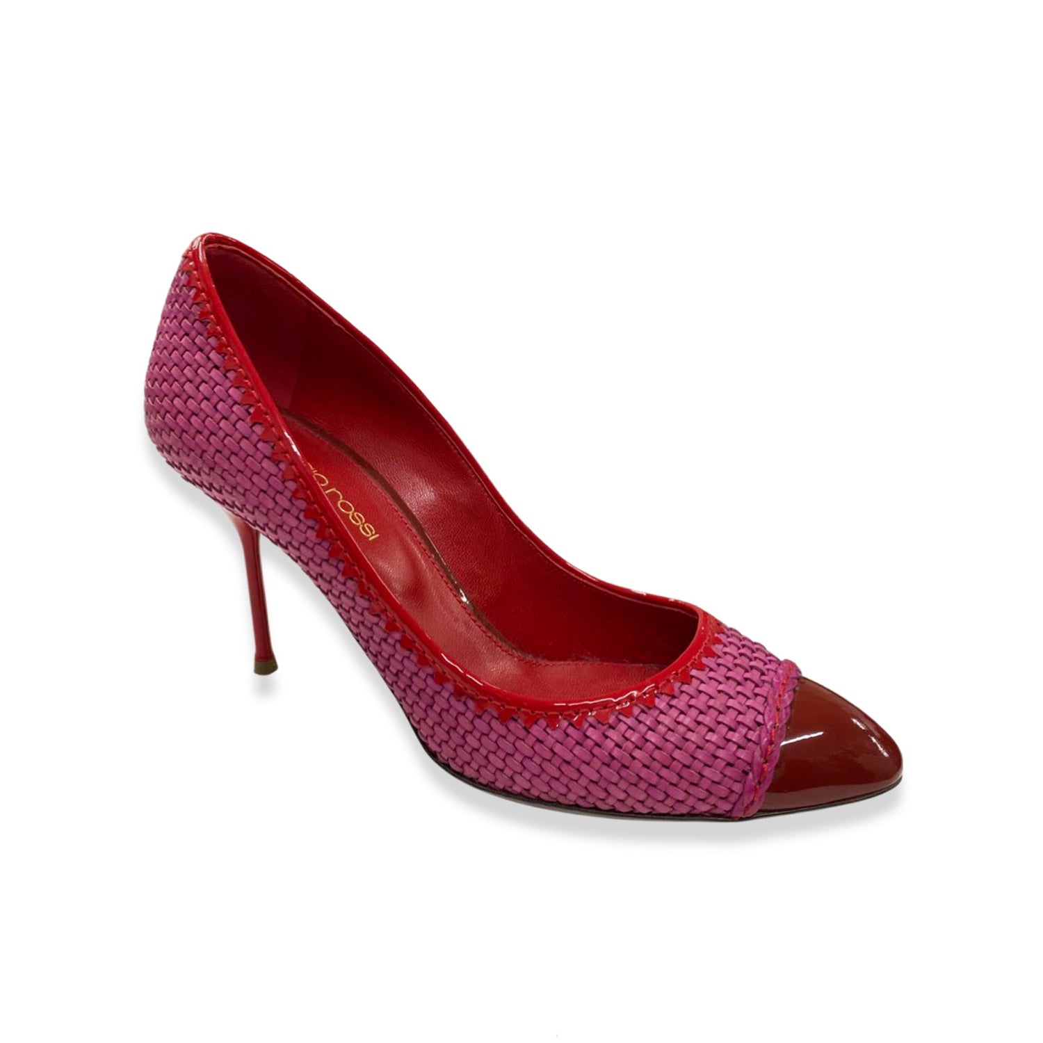 Sergio rossi best sale red pumps