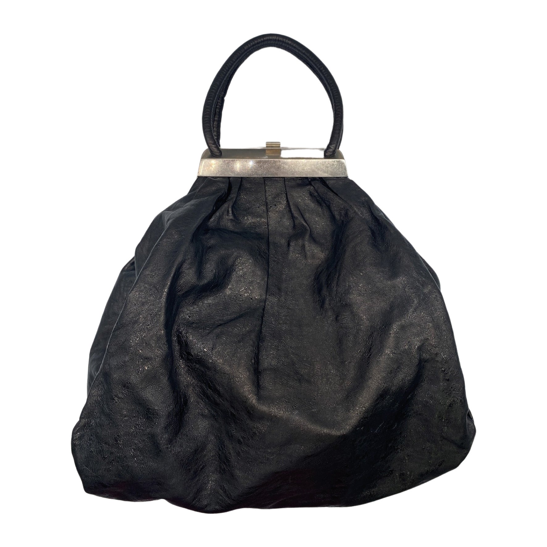 SONIA RYKIEL black leather handbag – Loop Generation