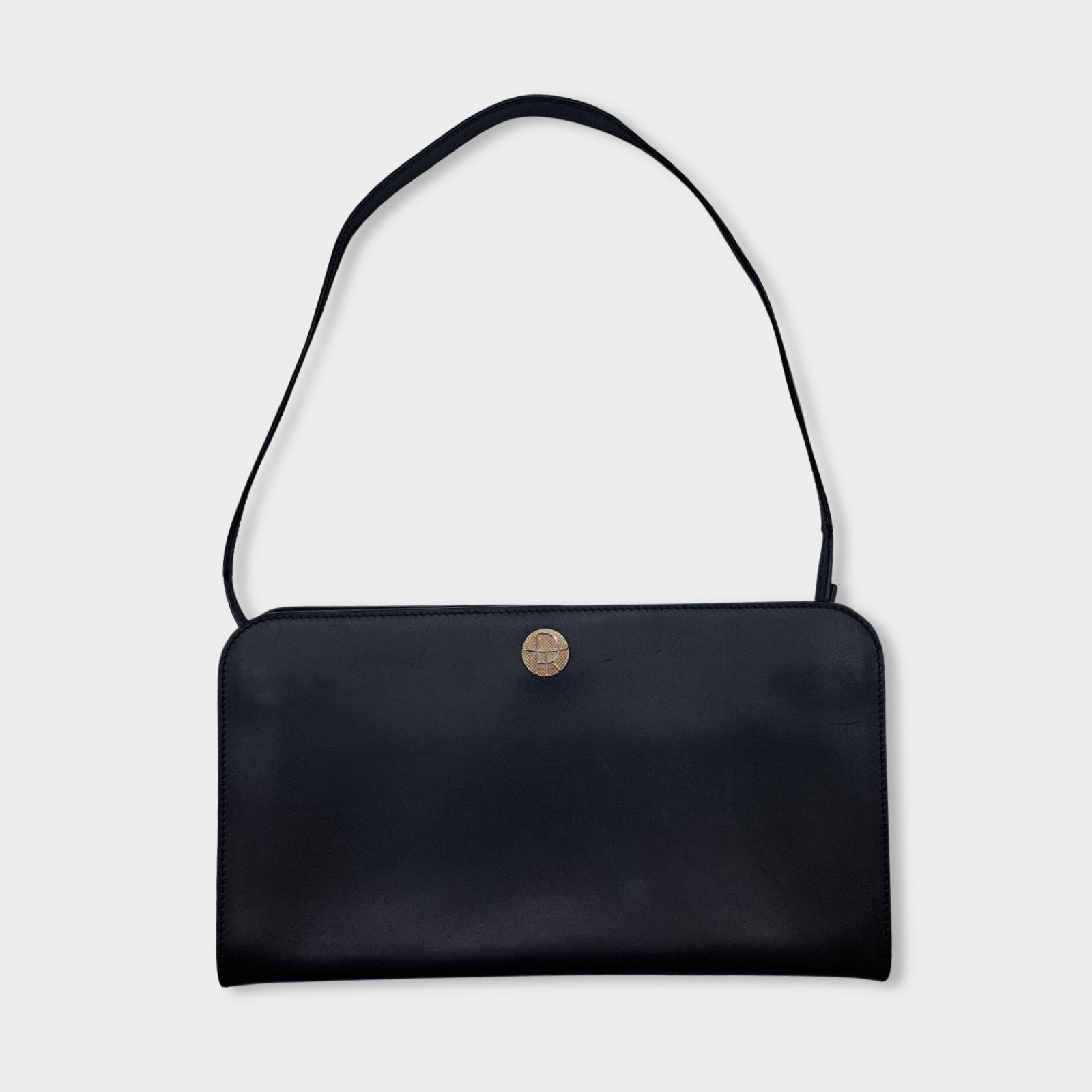 THE ROW black leather handbag Loop Generation