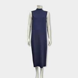 pre-owned THE ROW navy dress