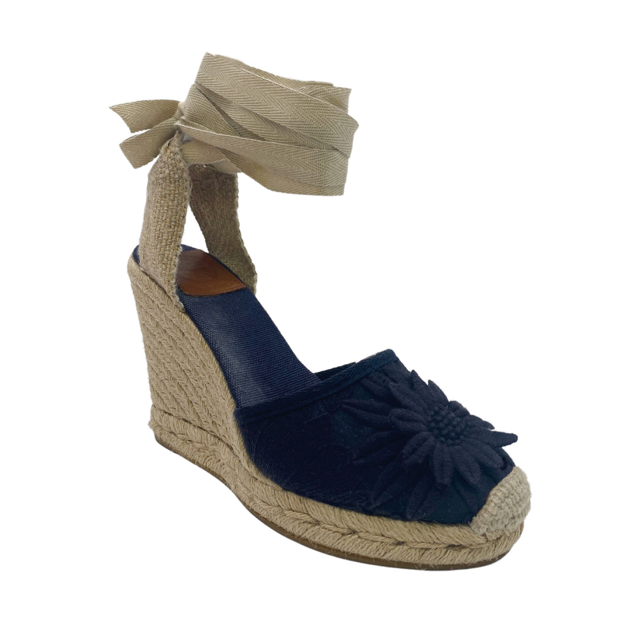 Tory burch 2024 navy wedge