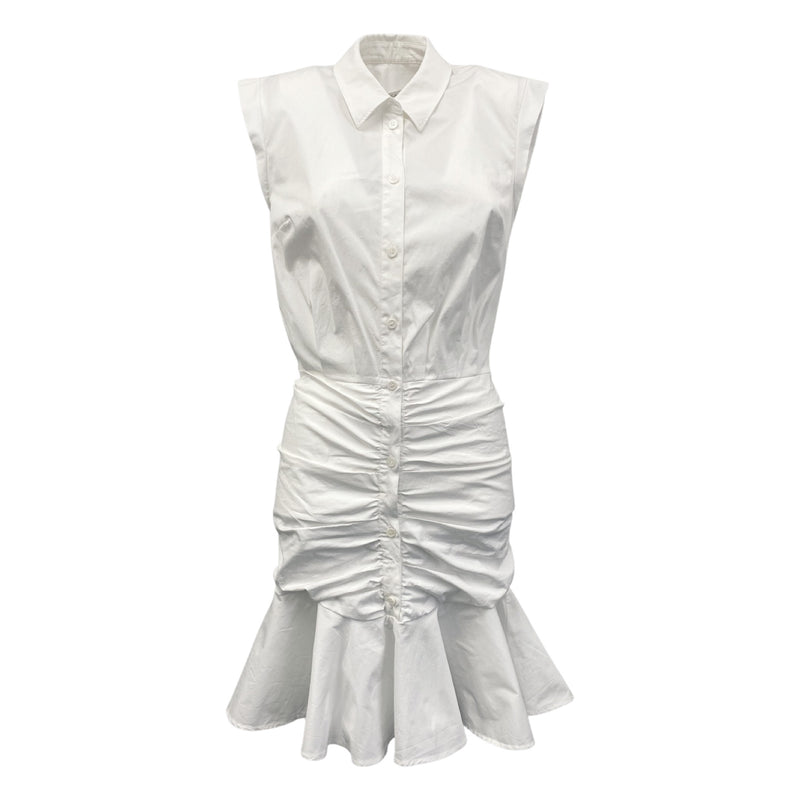 pre-loved VERONICA BEARD white cotton dress