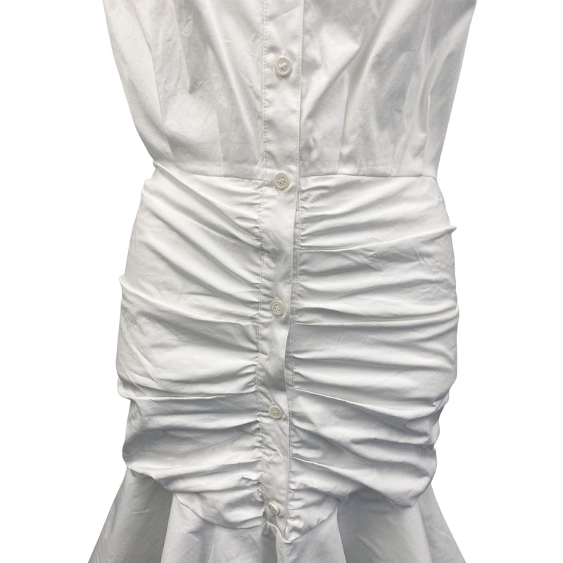 second-hand VERONICA BEARD white cotton dress