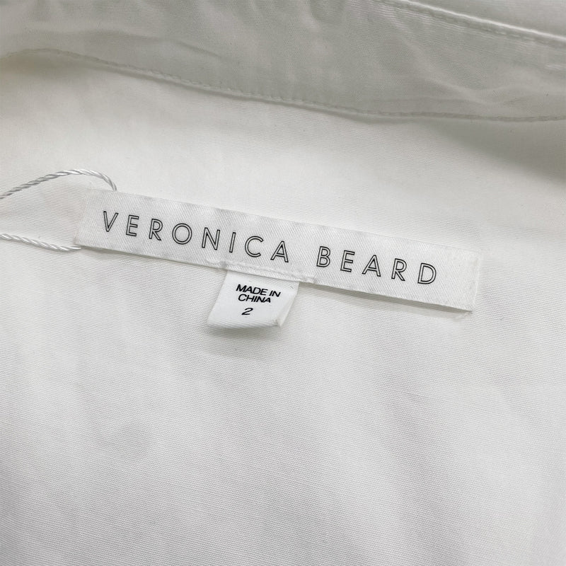 VERONICA BEARD white cotton dress