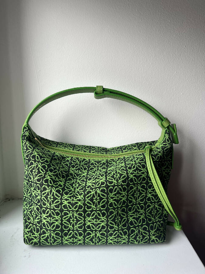 Loewe green outlet bag