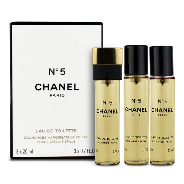 Chanel No. 5 Eau de Toilette Spray 3 X 20ml Refills – Loop Generation