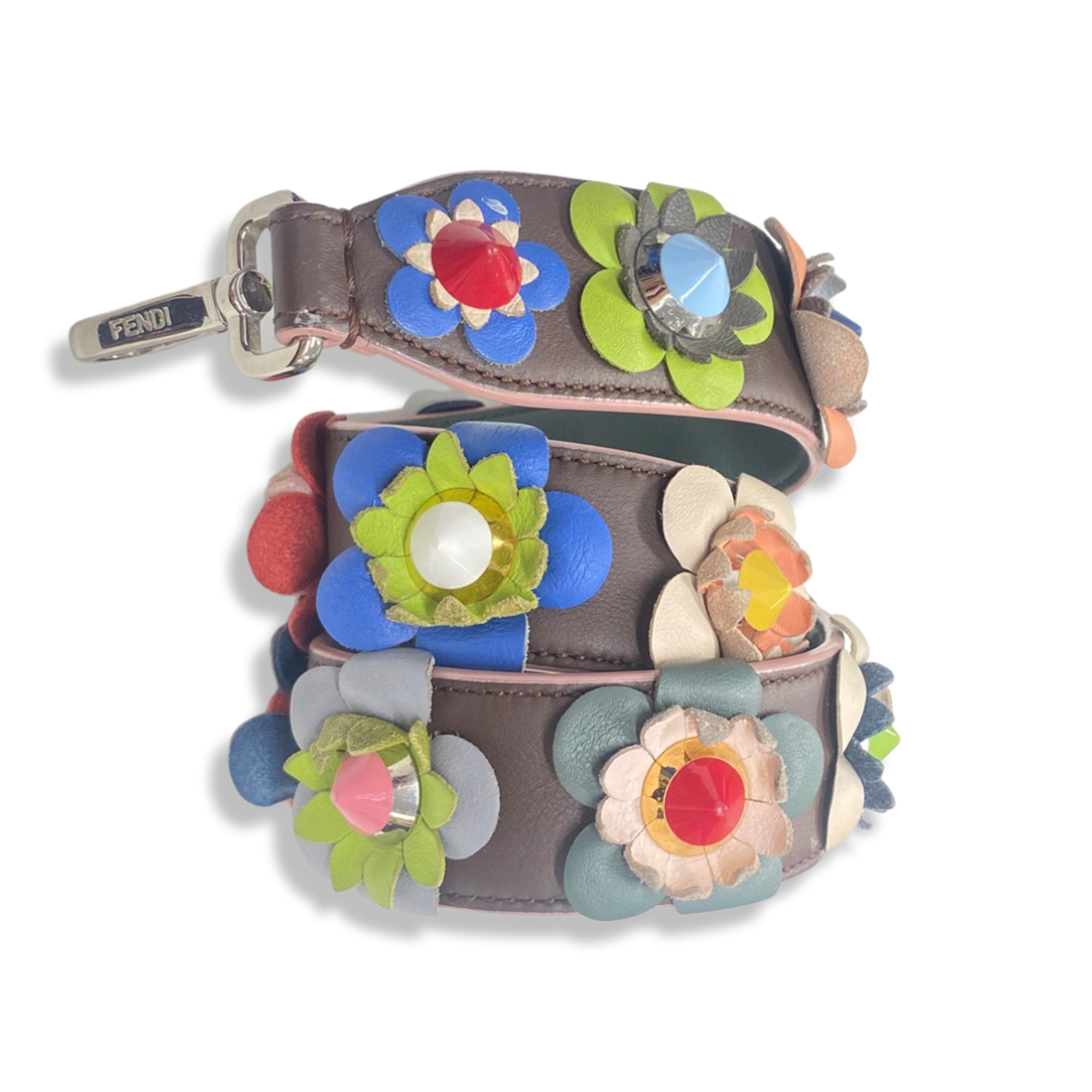 Fendi discount floral strap