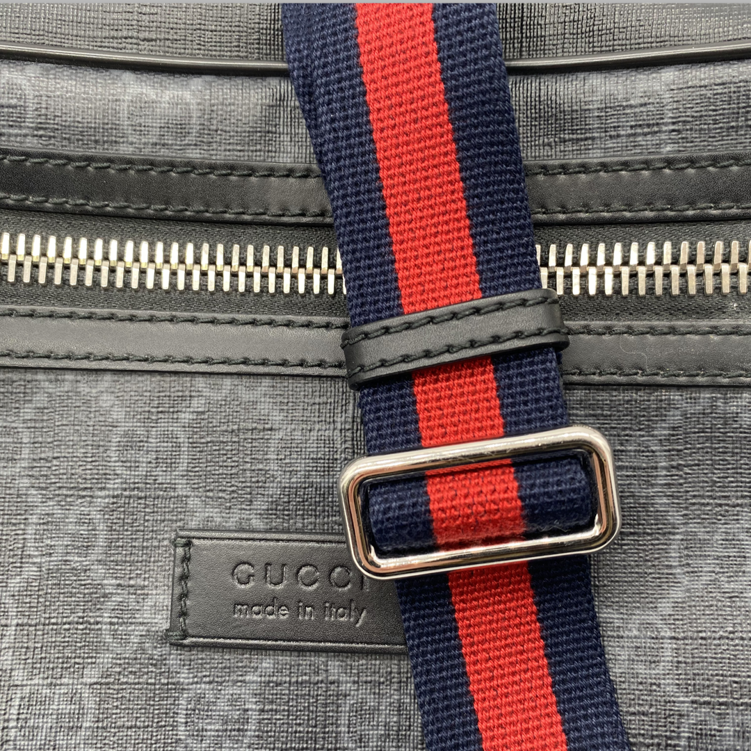 Gucci monogram black belt bag – Loop Generation
