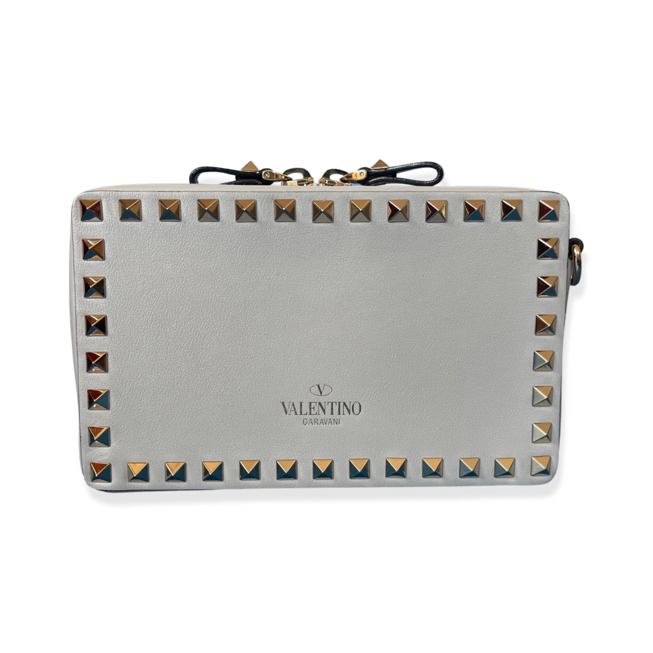 Valentino rockstud bag online grey