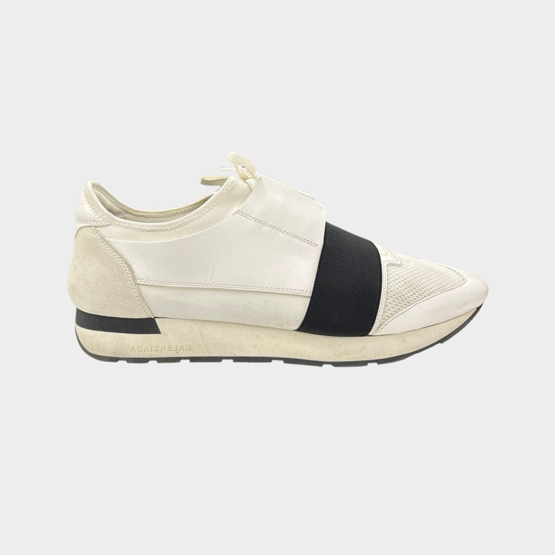 Balenciaga trainers best sale mens silver